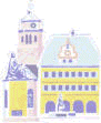in der Stadt